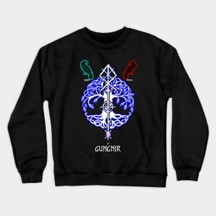 Gungnir spear of the god Odin Crewneck Sweatshirt